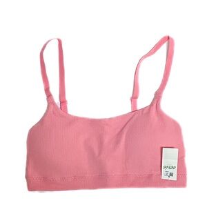 Aerie Pink Ribbed Bralette